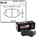 Hawk Performance Blue 9012 Racing Brake Pads HB149E.505