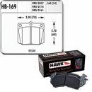 Hawk Performance Blue 9012 Racing Brake Pads HB169E.560