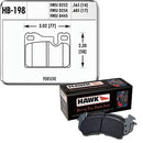 Hawk Performance Blue 9012 Racing Brake Pads HB198E.685
