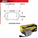 Hawk Performance Ceramic Brake Pads HB553Z.652
