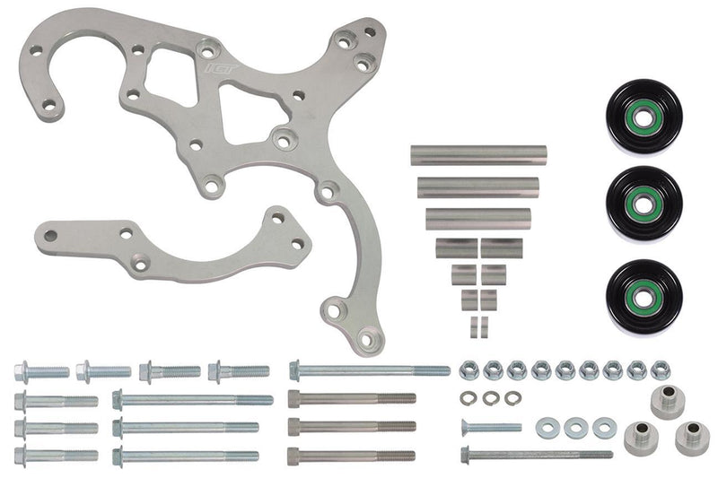 ICT Billet Power Steering Brackets 551118-3