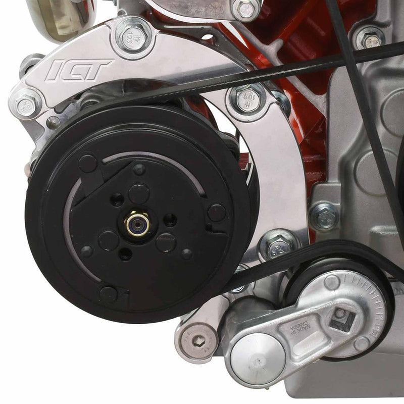 ICT Billet Air Conditioning Compressor Brackets 551137-LS74-2