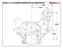 ICT Billet Alternator/Power Steering Bracket Kits 551362-1