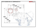 ICT Billet Air Conditioning Compressor Brackets 551474-3