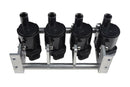 ICT Billet Remote Mount Ignition Coil Relocation Brackets 551562