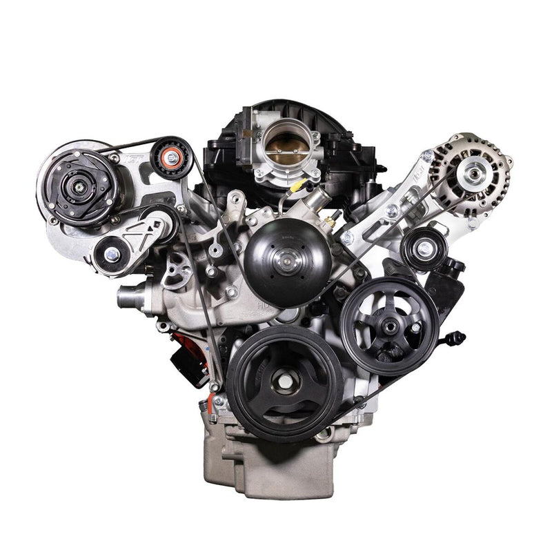 ICT Billet Air Conditioning Compressor Brackets 551585-LT-3