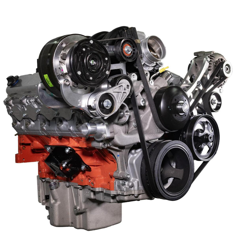 ICT Billet Air Conditioning Compressor Brackets 551585-LT-3