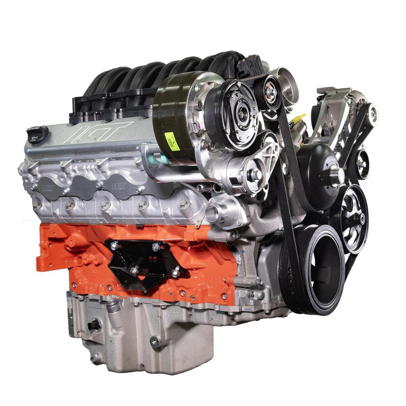 ICT Billet Air Conditioning Compressor Brackets 551585-LT-3