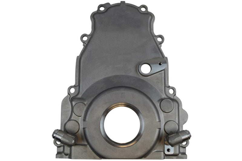 ICT Billet 551595 Turbo LS Timing Cover, 1-Piece Aluminum