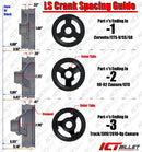 ICT Billet Alternator Brackets 551667EWP-1