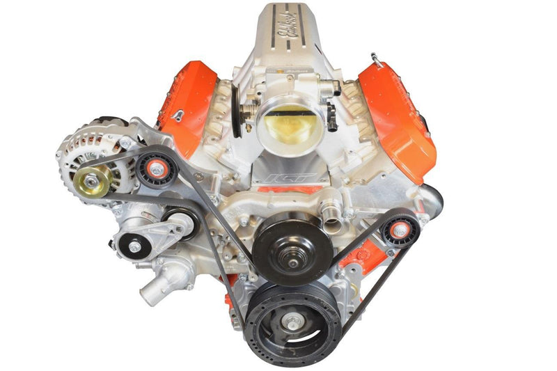 ICT Billet Idler Pulley Relocation Brackets 551776-1