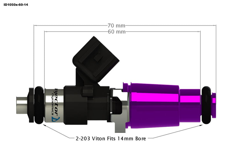 Injector Dynamics ID1050-XDS 1998-2002 Firebird (LS1-LS6) | 1050.60.14.14.8