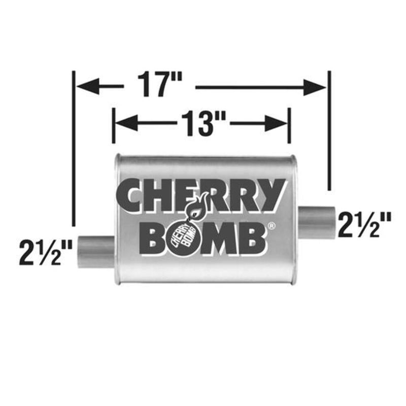 Cherry Bomb Turbo Mufflers 16809CB
