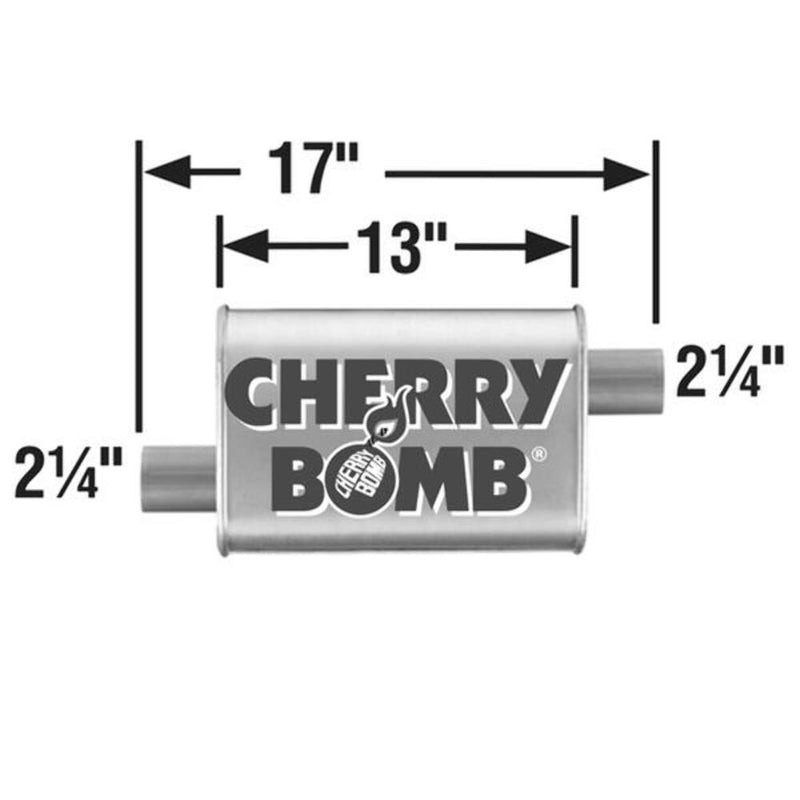 Cherry Bomb Turbo Mufflers 16812CB