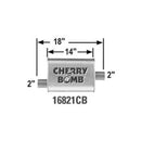 Cherry Bomb Turbo Mufflers 16821CB