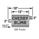 Cherry Bomb Pro Mufflers 7411CB
