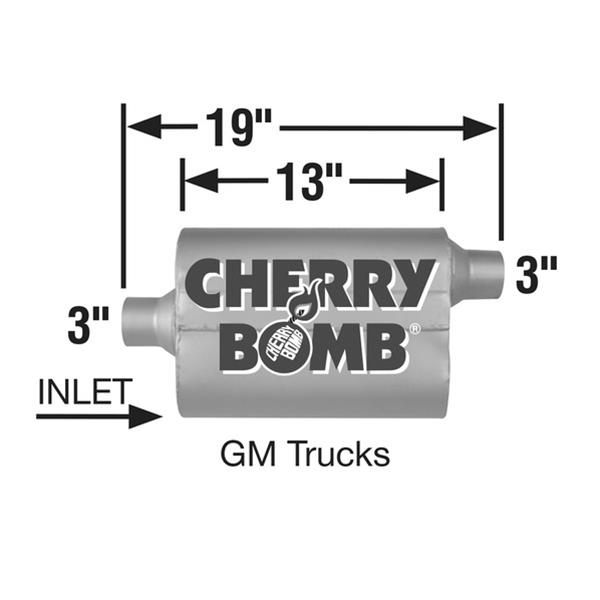 Cherry Bomb Pro Mufflers 7411CB