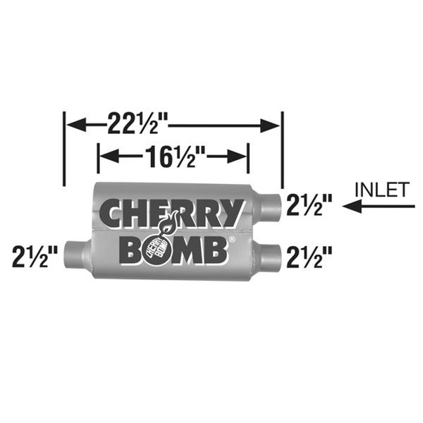 Cherry Bomb Pro Mufflers 7467CB