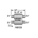 Cherry Bomb Extreme Mufflers 7481CB