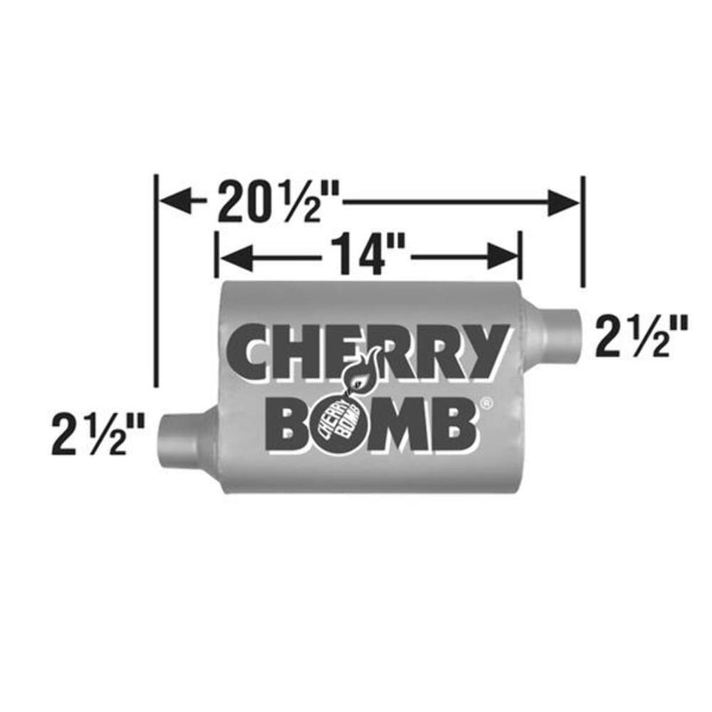 Cherry Bomb Vortex Mufflers 88102CB