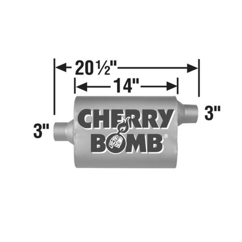 Cherry Bomb Vortex Mufflers 88105CB