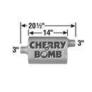 Cherry Bomb Vortex Mufflers 88105CB