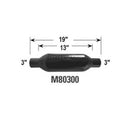 Cherry Bomb M-80 Mufflers M80300