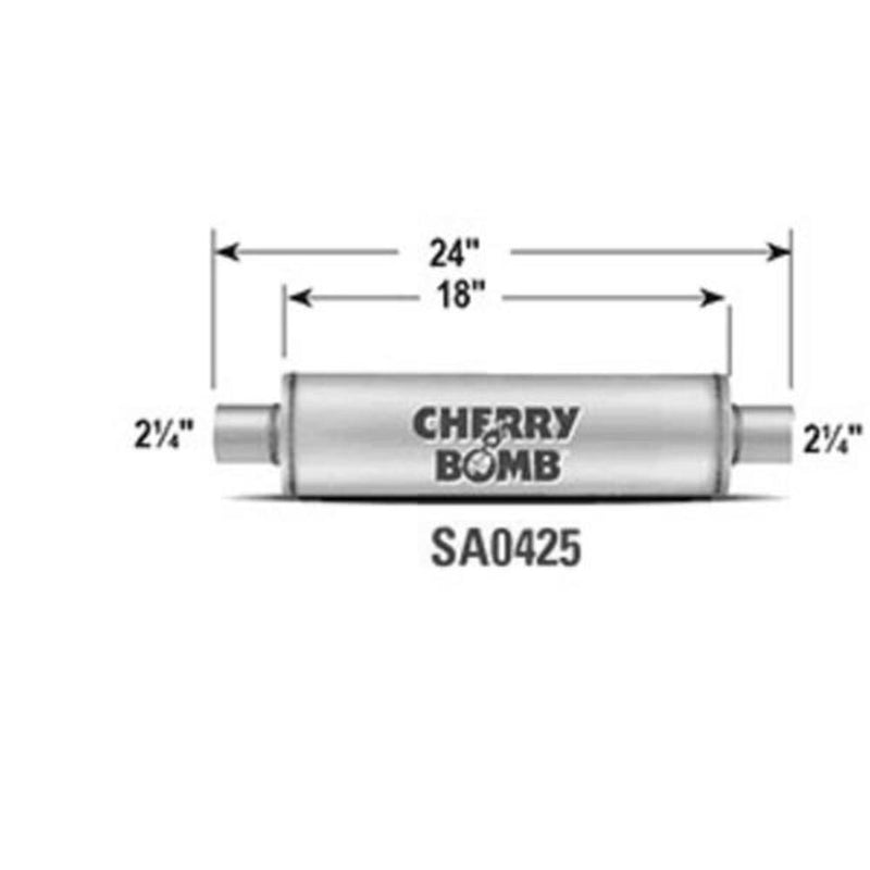 Cherry Bomb Salute Mufflers SA0425