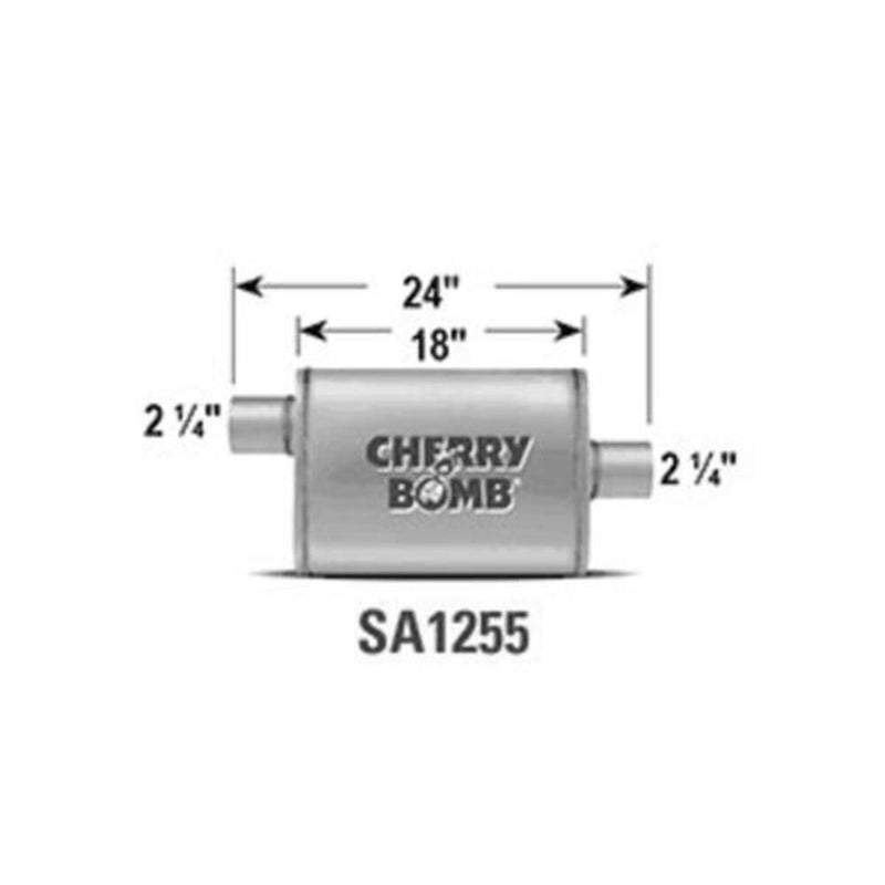 Cherry Bomb Salute Mufflers SA1255