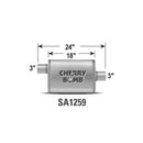 Cherry Bomb Salute Mufflers SA1259