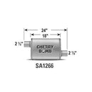 Cherry Bomb Salute Mufflers SA1266