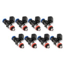 INJECTOR DYNAMICS ID1300, for GM LS3/LS7/L76/L92/L99, standard (no adaptor), Orange lower o-ring, set of 8