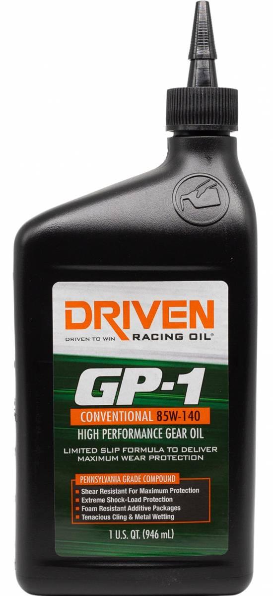 Driven 19140 GP-1 Gear Oil, 85W140 - 1 qt.