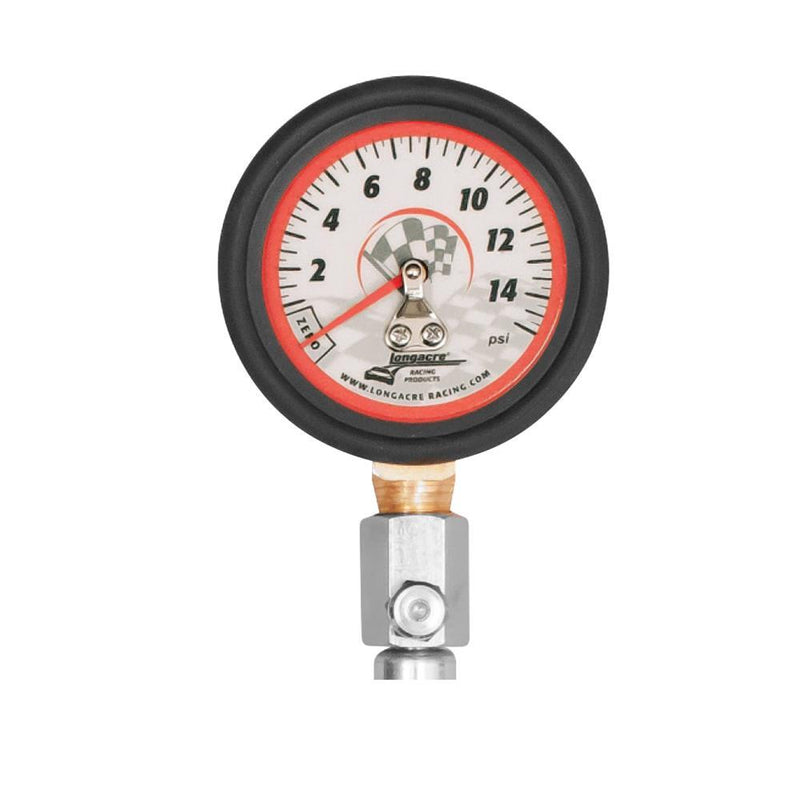 Longacre 52-52034 Tire Pressure Gauge 0-15 PSI by 1/4 lb