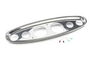 Lokar Billet Aluminum Oval Gauge Panel Dash Inserts BDI-9110