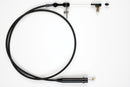 Lokar XKD-2350HT Kickdown Cable Kit with Black Stainless Steel Housing and Black Aluminum Fittings for GM TH-350 Transmission