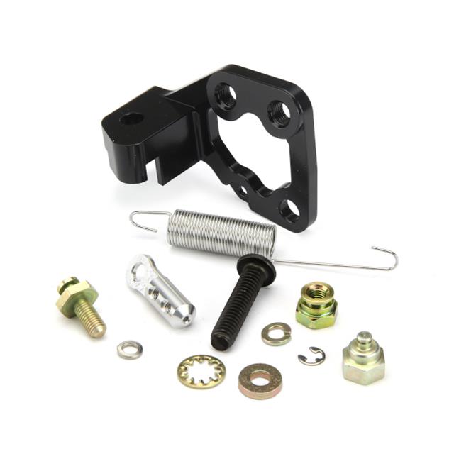 Lokar XTCB-40HS2 Throttle Cable Bracket, For use on Holley Sniper 2 - Black