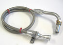 Lokar TD-30C4FMPAN Hi-Tech Pan Firewall Mount Transmission Dipstick for Ford C-4 Transmission
