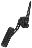 Lokar XBAG-6164 Midnight Series Black Billet Aluminum Throttle Pedal Assembly with Rubber Insert