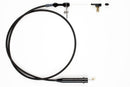 Lokar XKD-2350HT Kickdown Cable Kit with Black Stainless Steel Housing and Black Aluminum Fittings for GM TH-350 Transmission
