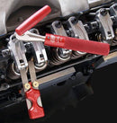 LSM Racing Products Valve Lash Wrench, 3/8 in Wrench, 1/8 and 5/32 and 3/16 in Allen, Insulated Handles, Aluminum, Red Anodized, Kit