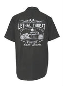 Lethal Threat Kustom Rat Rod Embroidered Work Shirt FE50164M