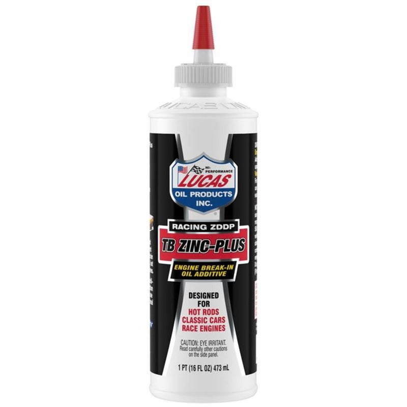 Lucas Oil 10063 Engine Break-In Oil Additive - TB Zinc Plus - 16 oz