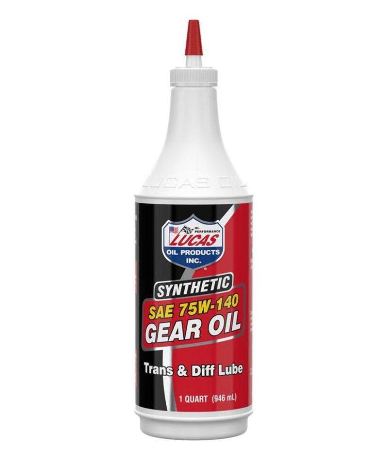 Lucas Oil 10121 Synthetic SAE 75W-140 Gear Oil - 1 Quart