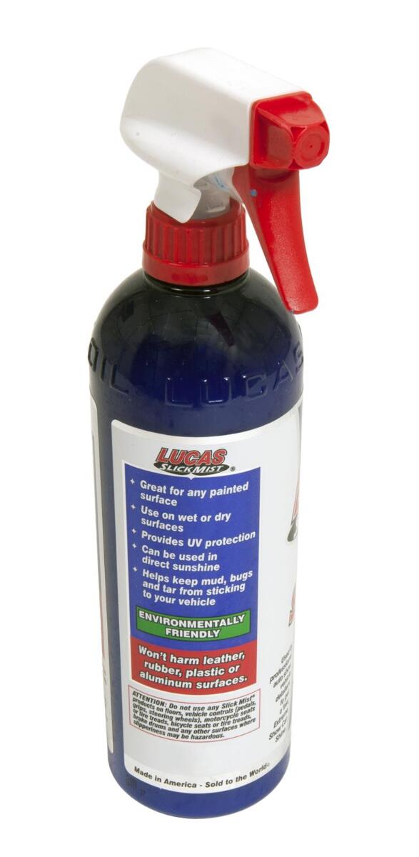 Lucas Oil 10160 Slick Mist Speed Wax, 24oz. Spray Bottle