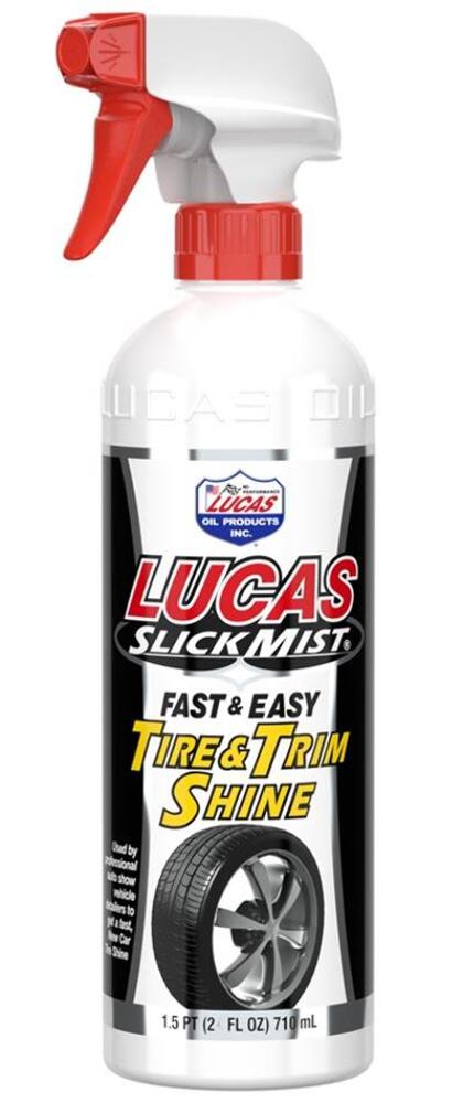 Lucas Oil 10513 Slick Mist Tire And Trim Shine, 24oz. Bottle