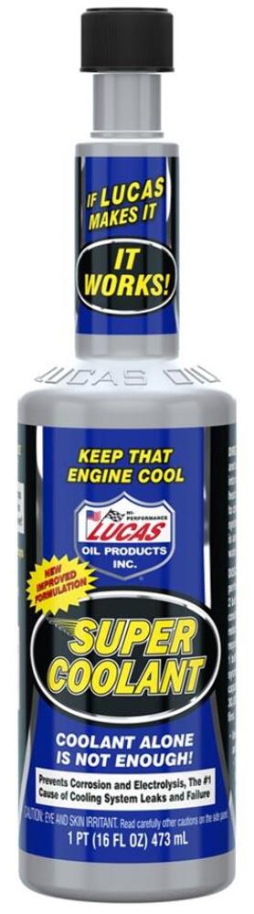 Lucas Oil 10640 Super Coolant, Radiator Coolant Additive - 16 oz