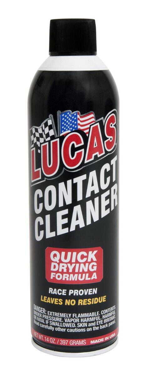 Lucas Oil 10799 Contact Cleaner, Cleaning Solution 14oz Can