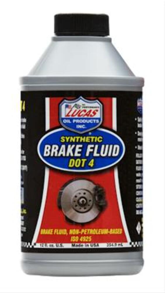 Lucas Oil 10827 Synthetic Brake Fluid DOT 4 - 12 oz