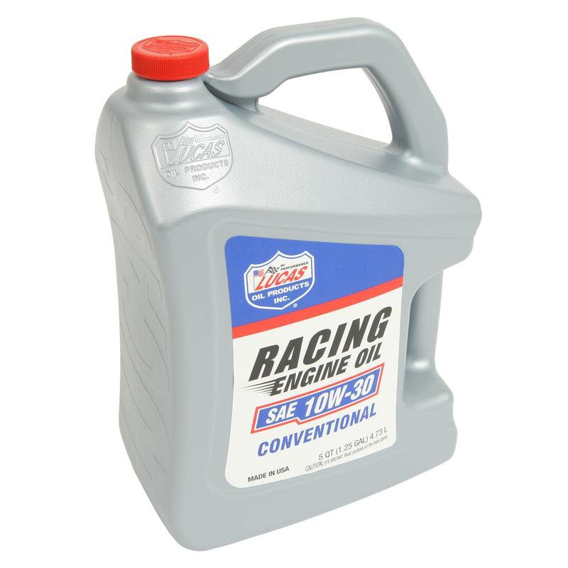 Lucas Oil 11017 Racing Only Motor Oil SAE 10W-30, 5 Quart